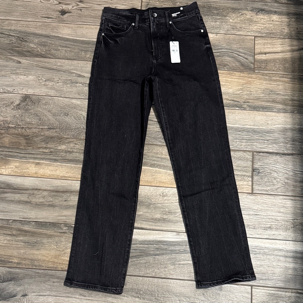Express Black Straight Leg Women's Jeans